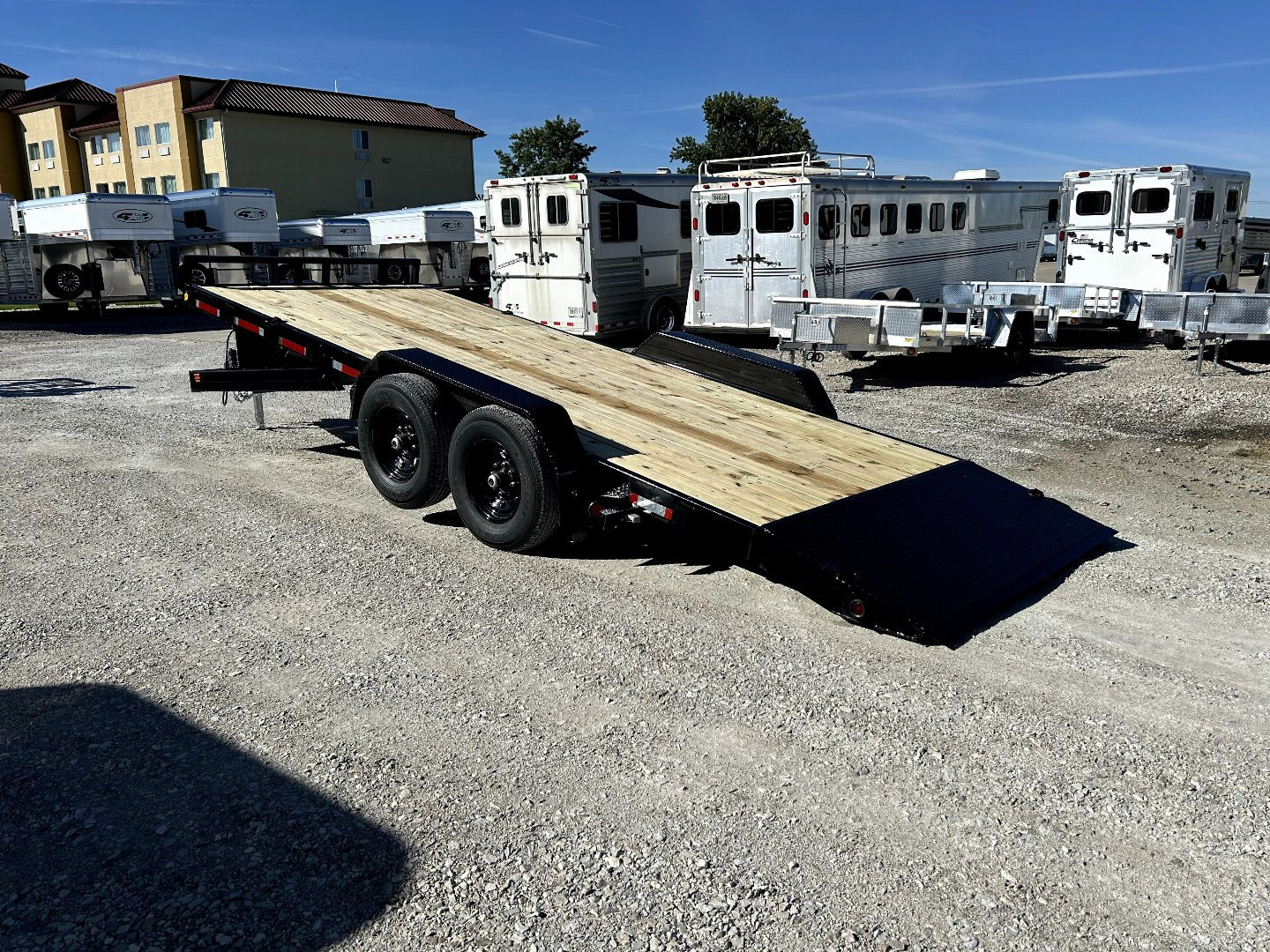 New 2026 Quality Steel and Aluminum 83"x20' Tilt Equipment Trailer