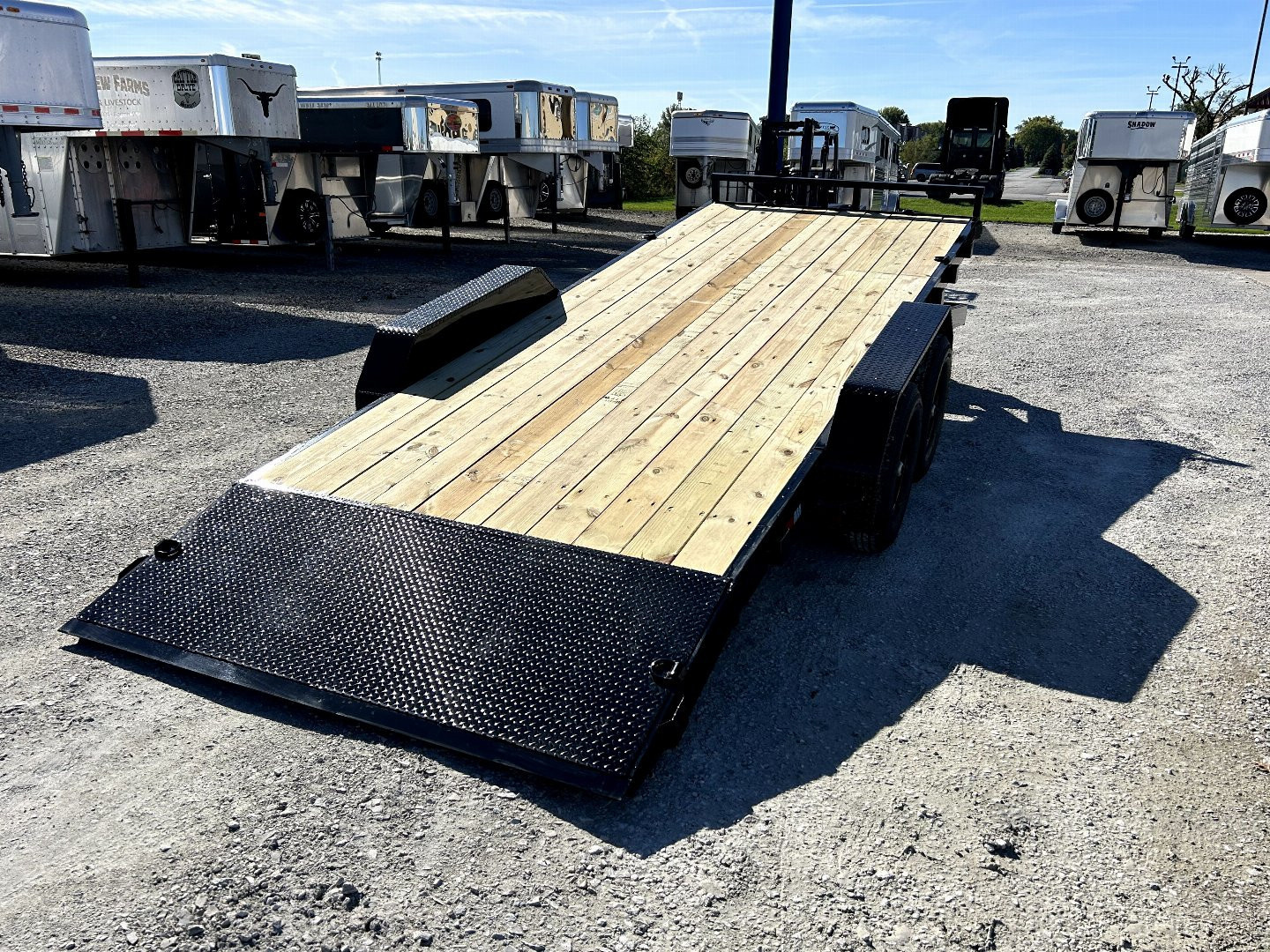 New 2026 Quality Steel and Aluminum 83"x20' Tilt Equipment Trailer