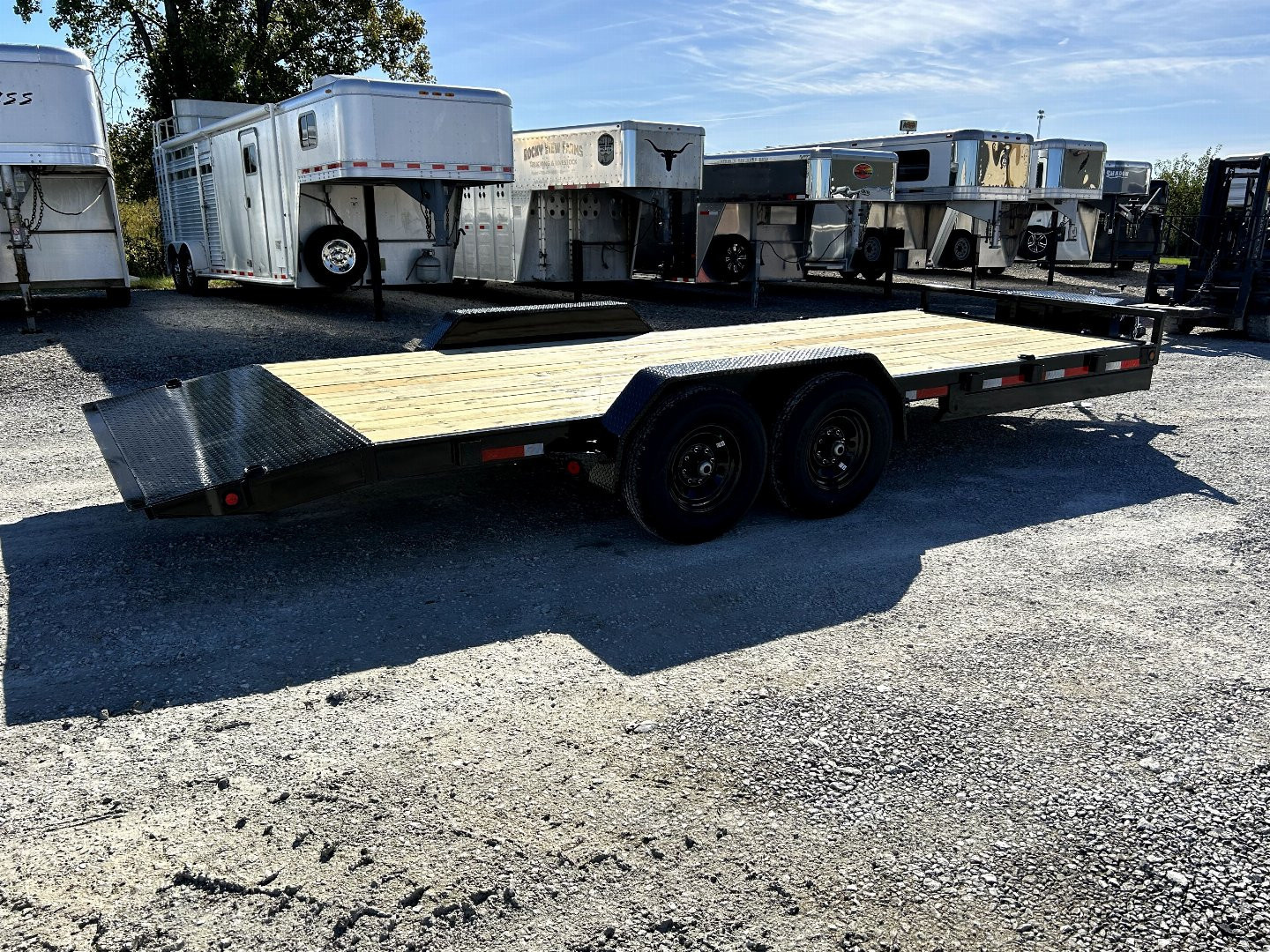 New 2026 Quality Steel and Aluminum 83"x20' Tilt Equipment Trailer