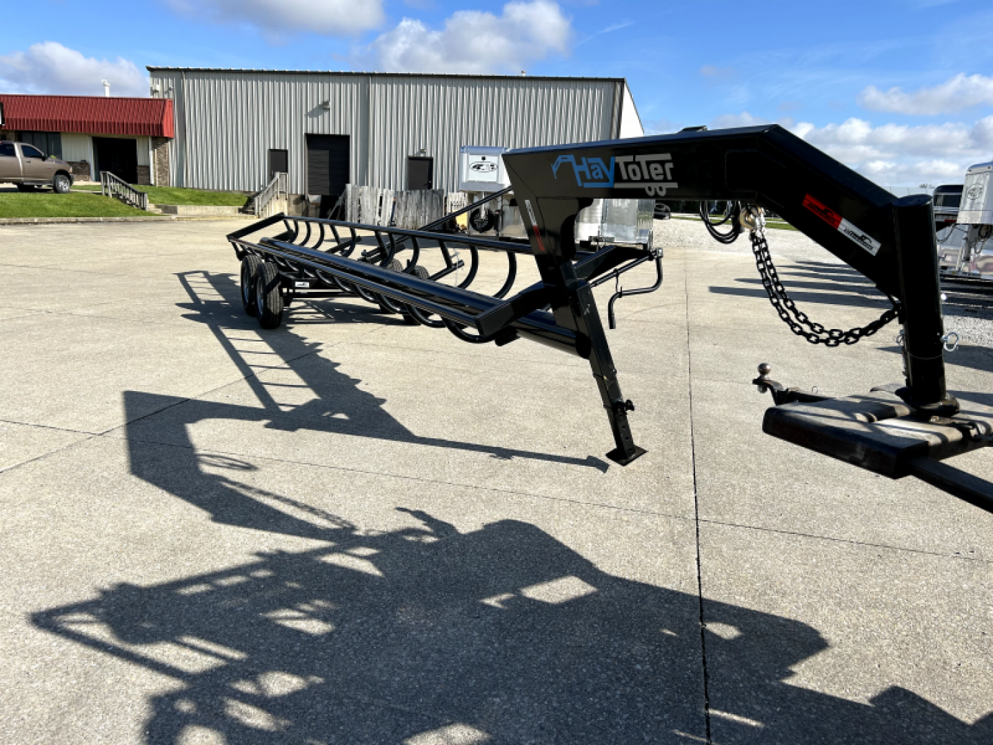 New 2025 Hay Toter 32' Inline Hay Trailer