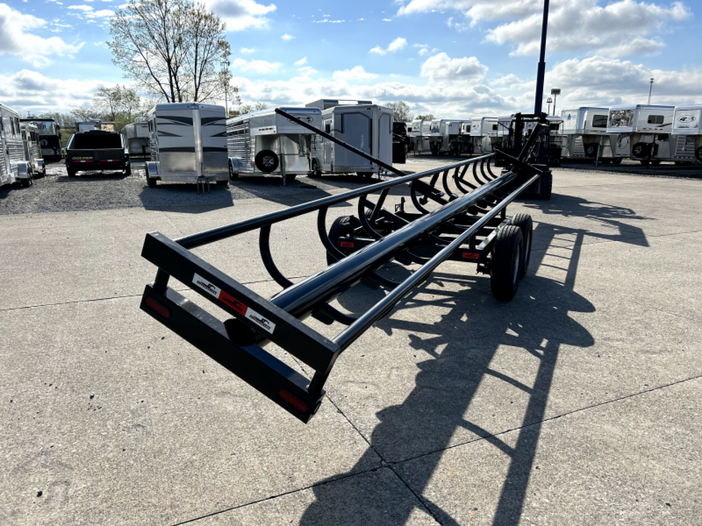 New 2025 Hay Toter 32' Inline Hay Trailer