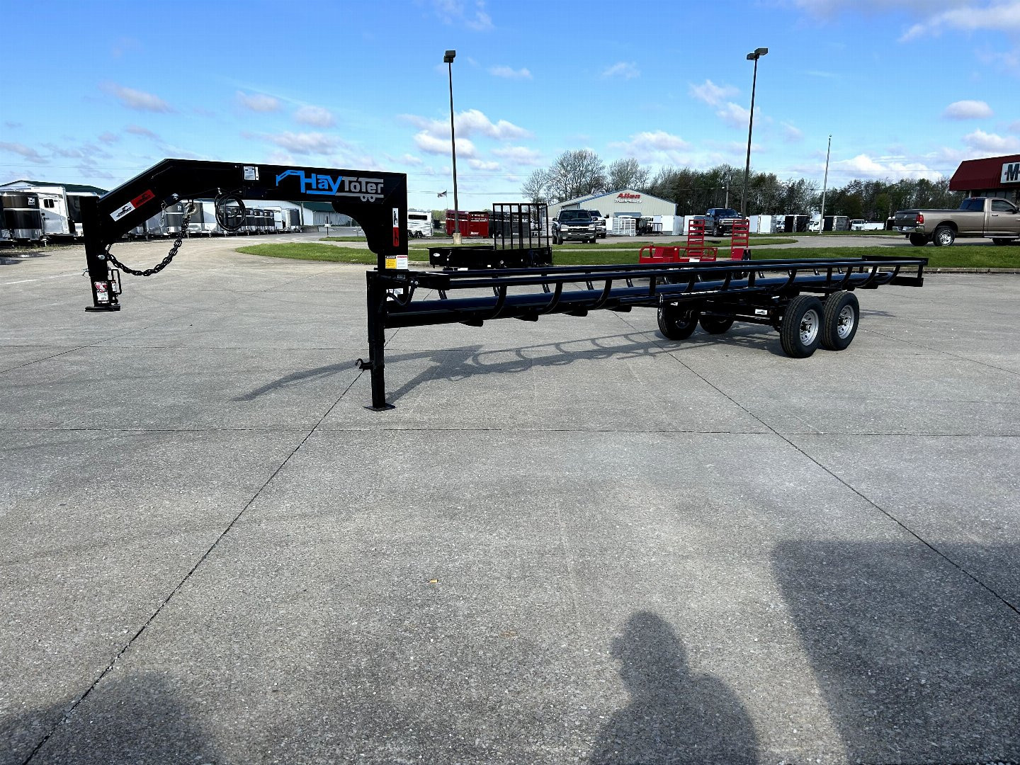 New 2025 Hay Toter 32' Inline Hay Trailer