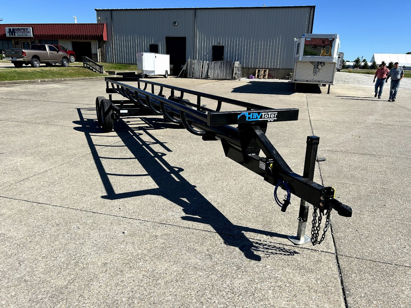 New 2025 Hay Toter 25' Inline Hay Trailer