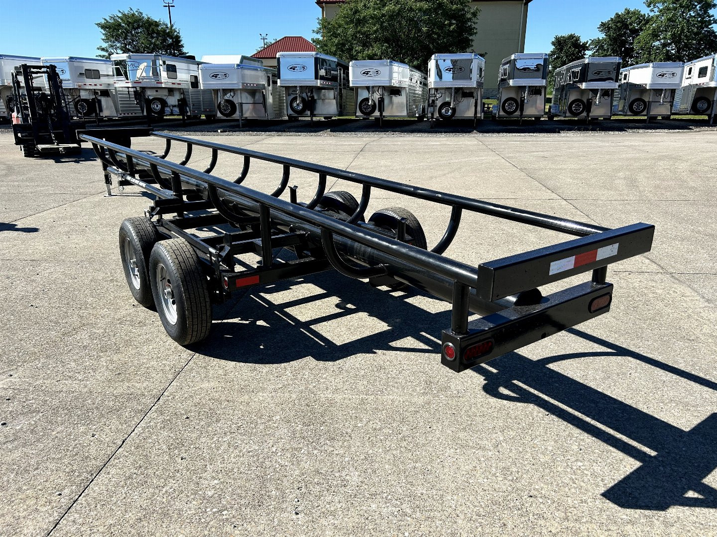 New 2025 Hay Toter 25' Inline Hay Trailer