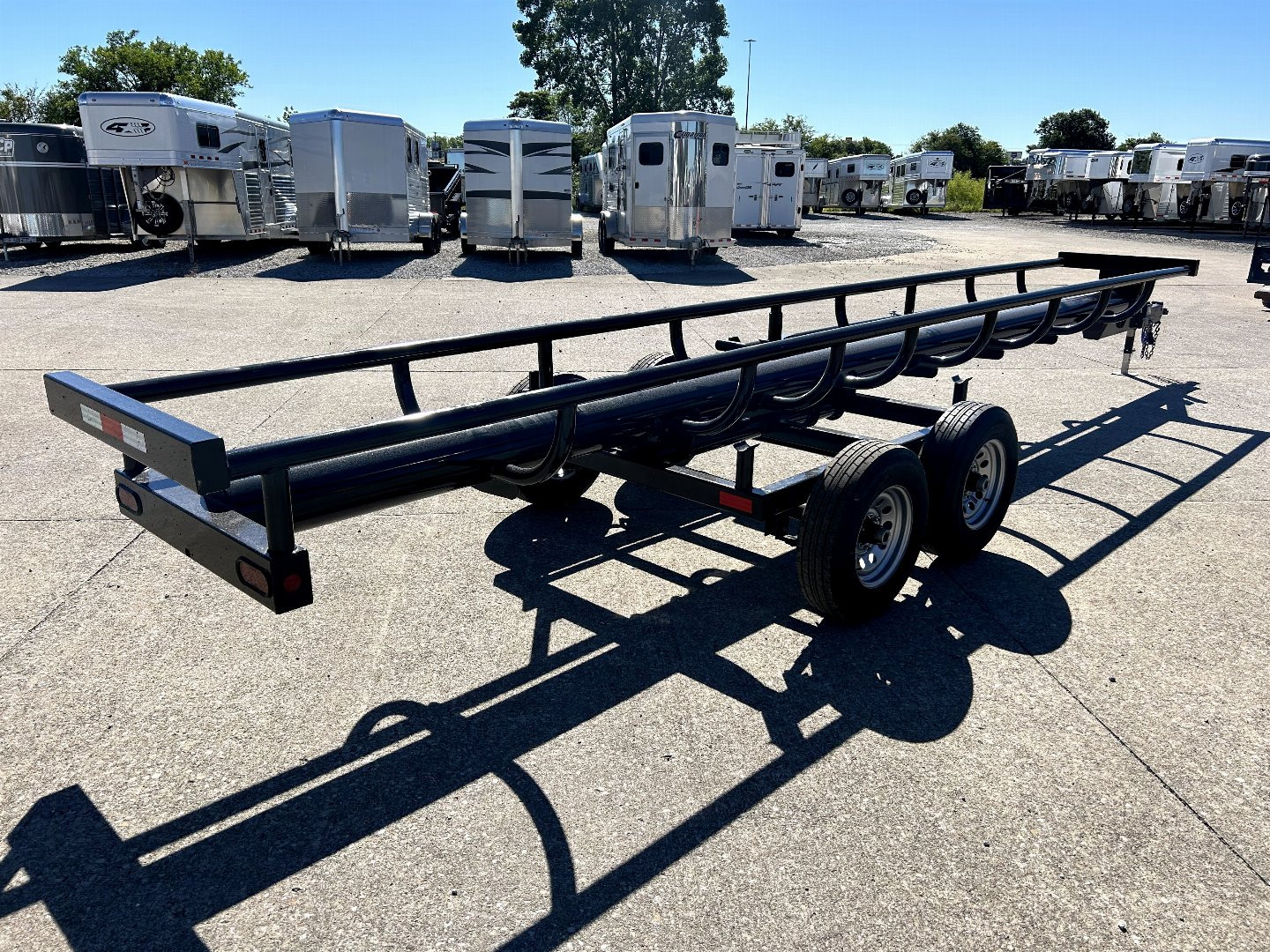 New 2025 Hay Toter 25' Inline Hay Trailer