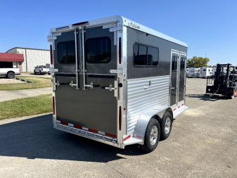 New 2024 Adam 2 horse straight load Horse Trailer