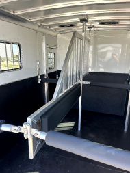 New 2024 Adam 2 horse straight load Horse Trailer