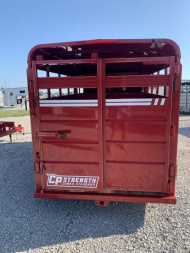 New 2025 CORNPRO SB16 6s Bumper Pull Stock Trailer