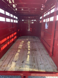 New 2025 CORNPRO SB16 6s Bumper Pull Stock Trailer