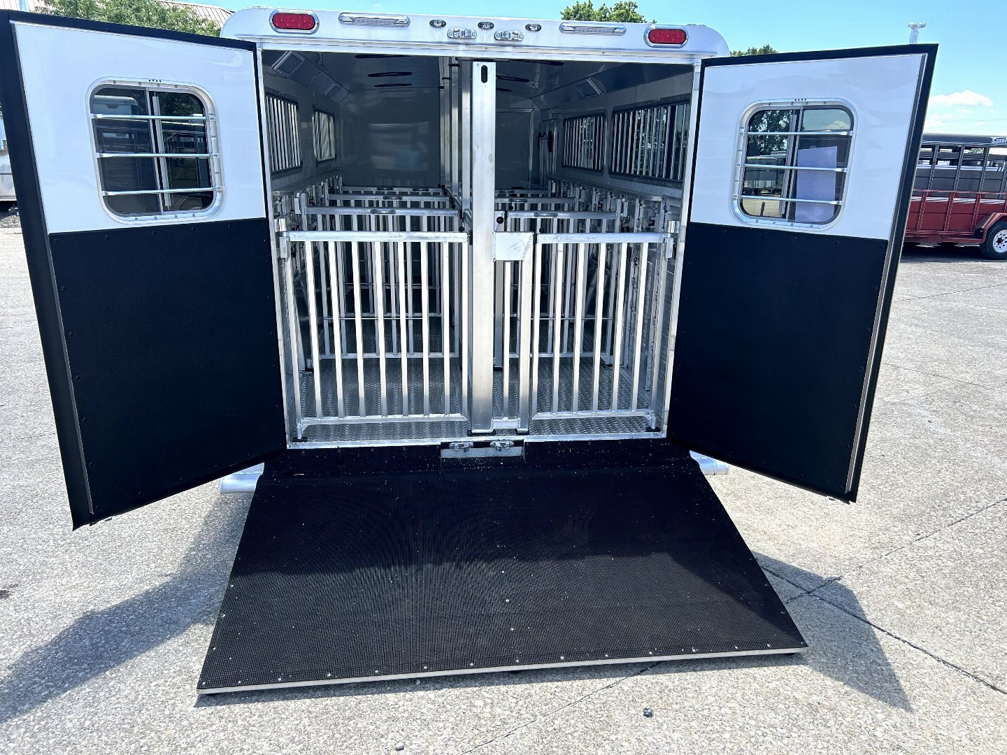 New 2025 4-STAR TRAILERS Show Stock 8 Pen Stock Trailer