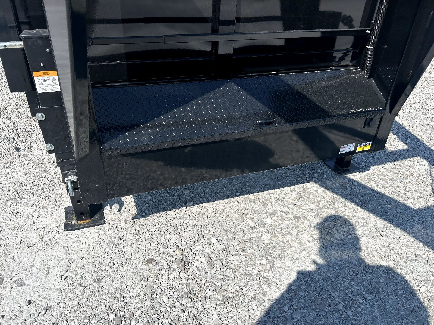 New 2026 QUALITY STEEL AND ALUMINUM 7'x14' Low Profile Gooseneck Dump Trailer