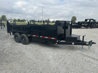 New 2026 QUALITY STEEL AND ALUMINUM 7x16 Dump Trailer