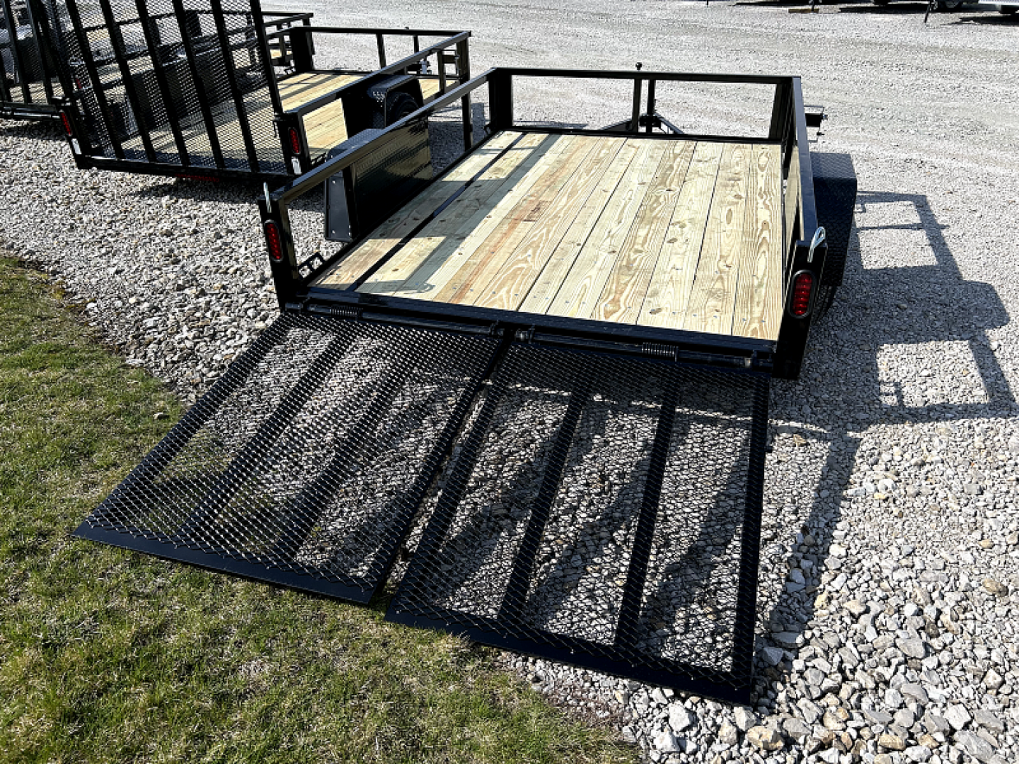 New 2025 QUALITY STEEL AND ALUMINUM 82"x10' Steel Utility Trailer