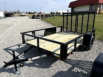 New 2025 QUALITY STEEL AND ALUMINUM 82"x10' Steel Utility Trailer