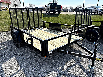 New 2025 QUALITY STEEL AND ALUMINUM 82"x10' Steel Utility Trailer