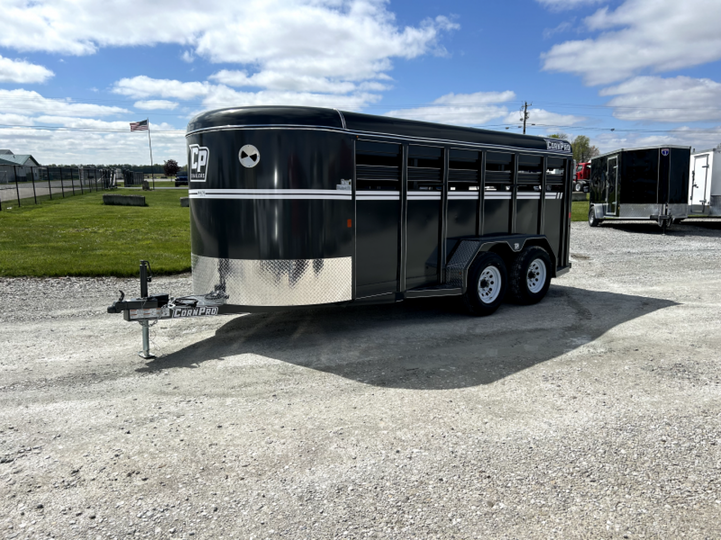 New 2026 CornPro SB16-6S Low Profile Stock / Stock Combo Trailer