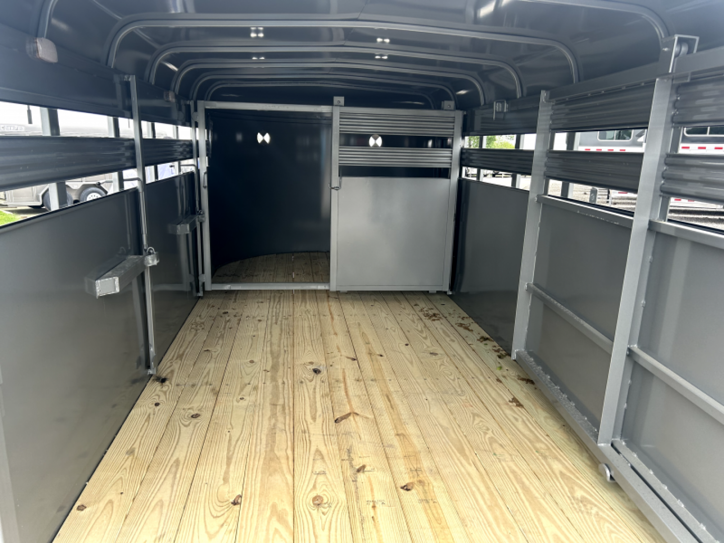 New 2024 CornPro Trailers SB16-7S Low Profile  Stock Trailer