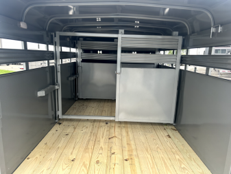 New 2024 CornPro Trailers SB16-7S Low Profile  Stock Trailer