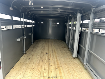 New 2024 CornPro Trailers SB16-7S Low Profile  Stock Trailer