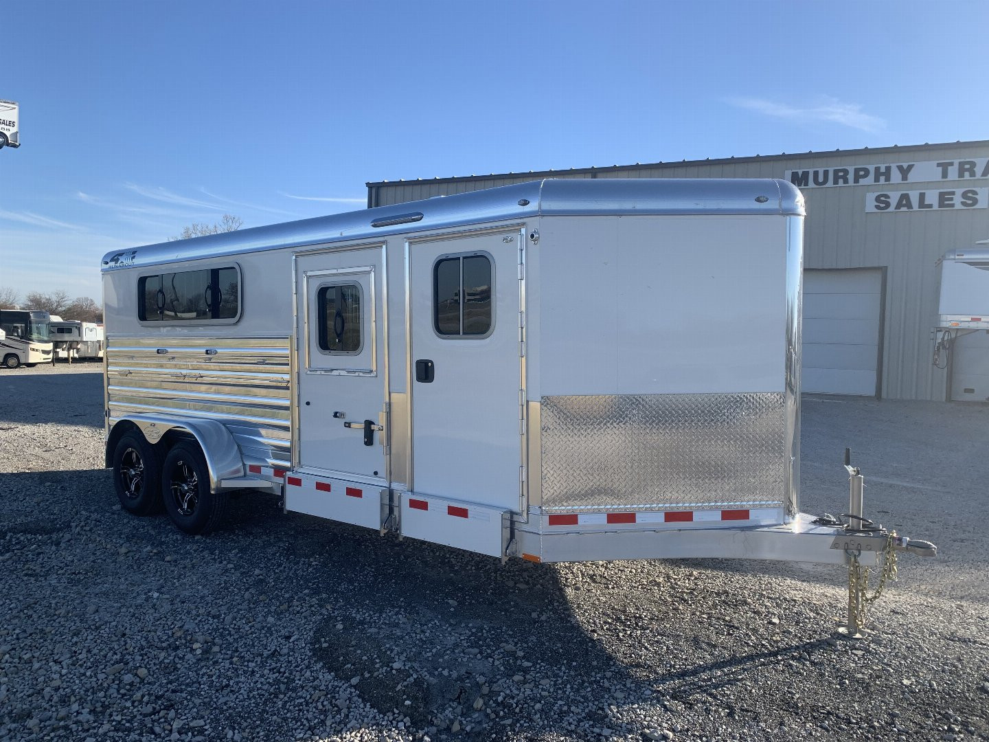 New 2026 4-Star Trailers 6 Pen Show Stock Trailer