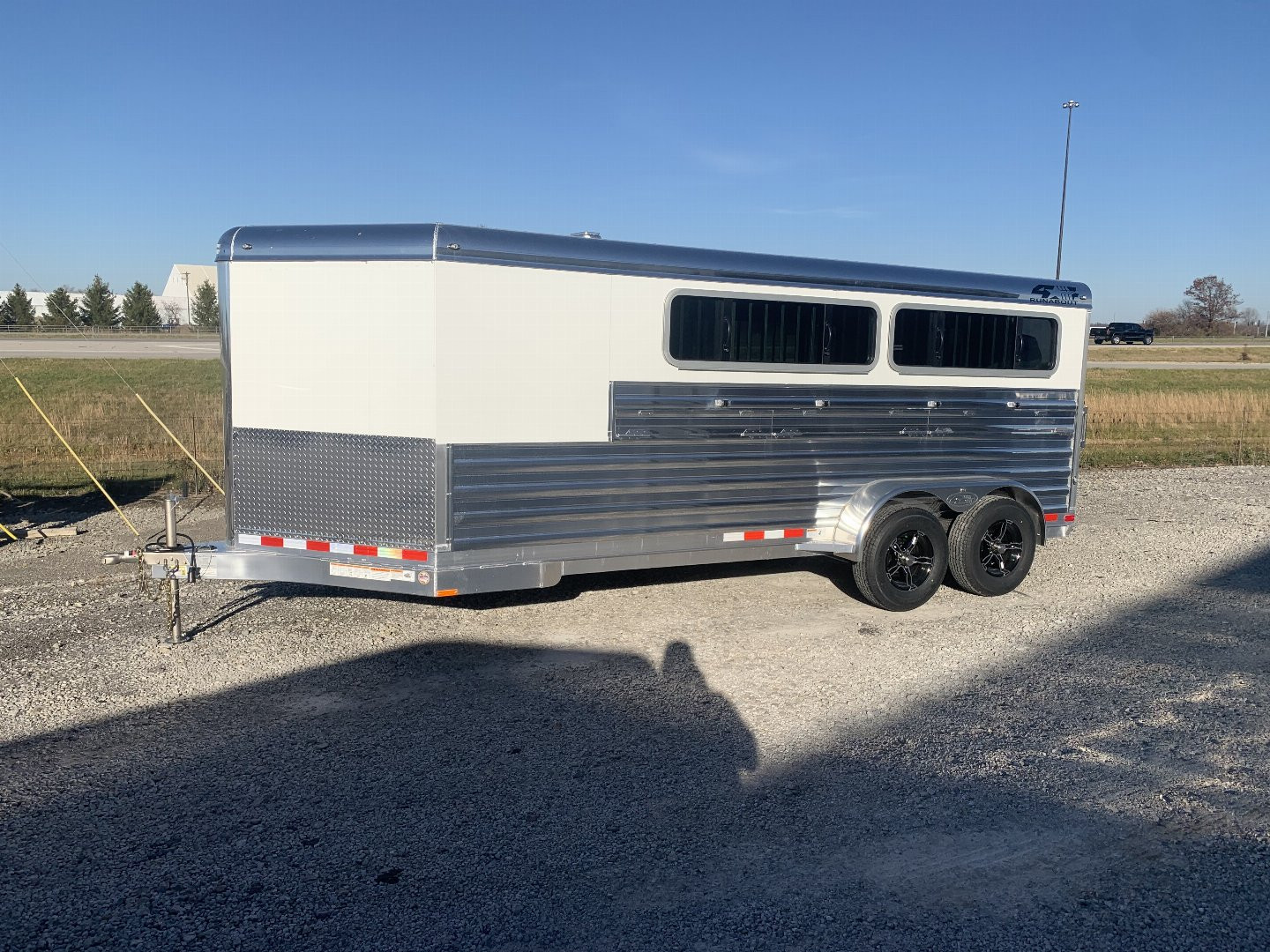 New 2026 4-Star Trailers 6 Pen Show Stock Trailer