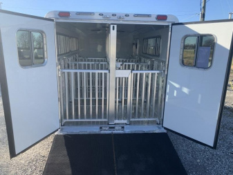 New 2026 4-Star Trailers 6 Pen Show Stock Trailer