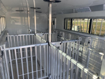 New 2026 4-Star Trailers 6 Pen Show Stock Trailer