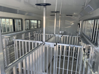 New 2026 4-Star Trailers 6 Pen Show Stock Trailer