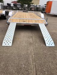 New 2025 QUALITY STEEL AND ALUMINUM 83"x20' Aluminum Car Hauler Equipment Trailer
