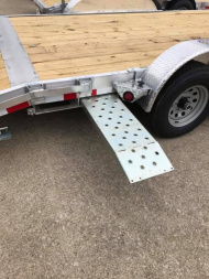 New 2025 QUALITY STEEL AND ALUMINUM 83"x20' Aluminum Car Hauler Equipment Trailer