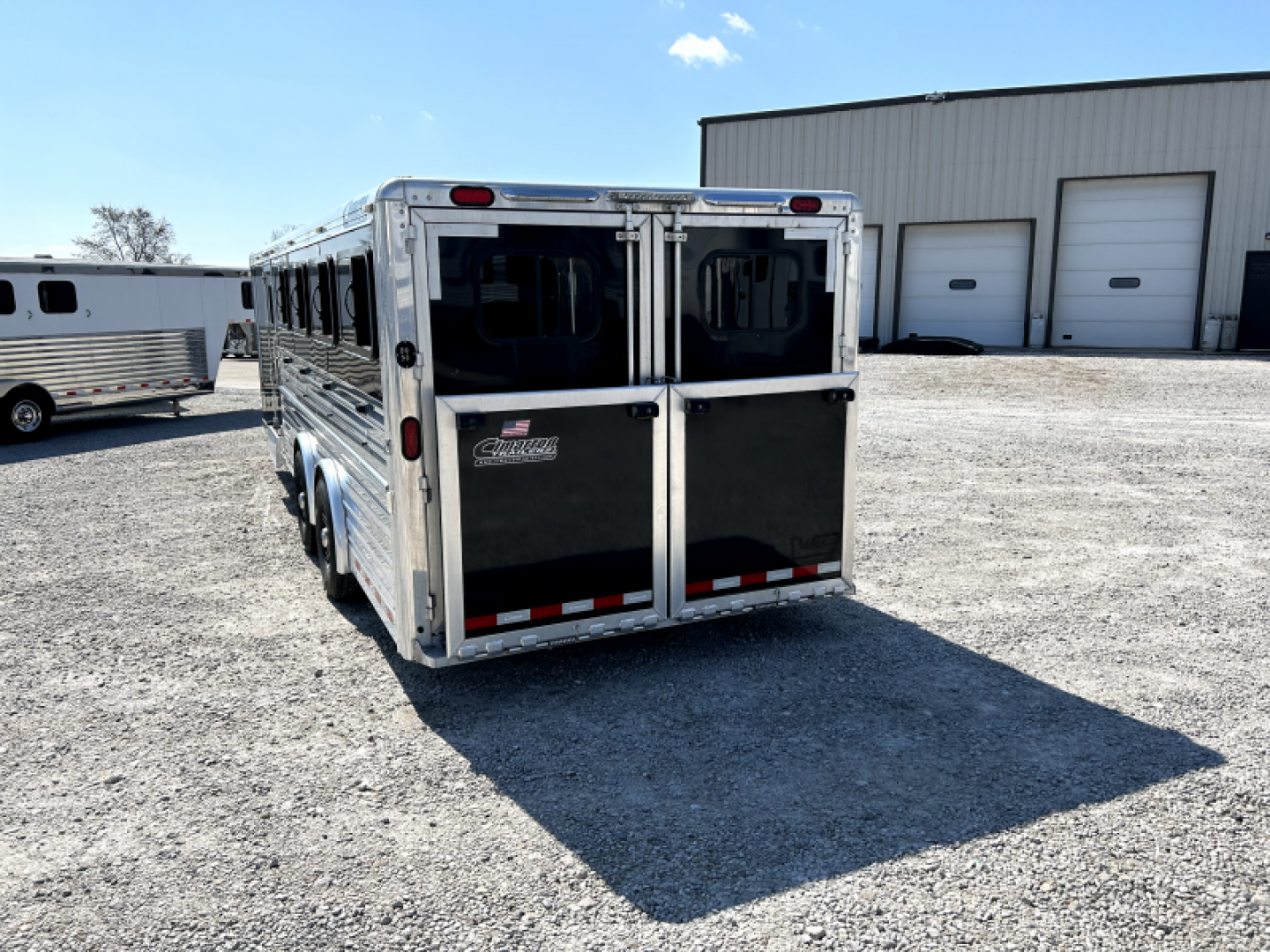 Used 2019 Cimarron Trailers 8x26 ShowStar 10 Pen Stock Trailer