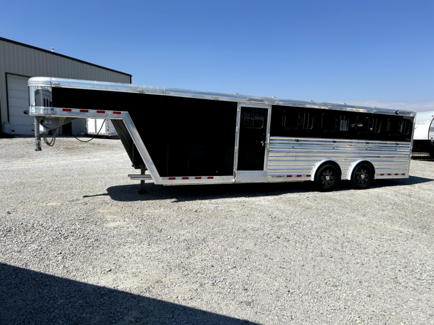 Used 2019 Cimarron Trailers 8x26 ShowStar 10 Pen Stock Trailer