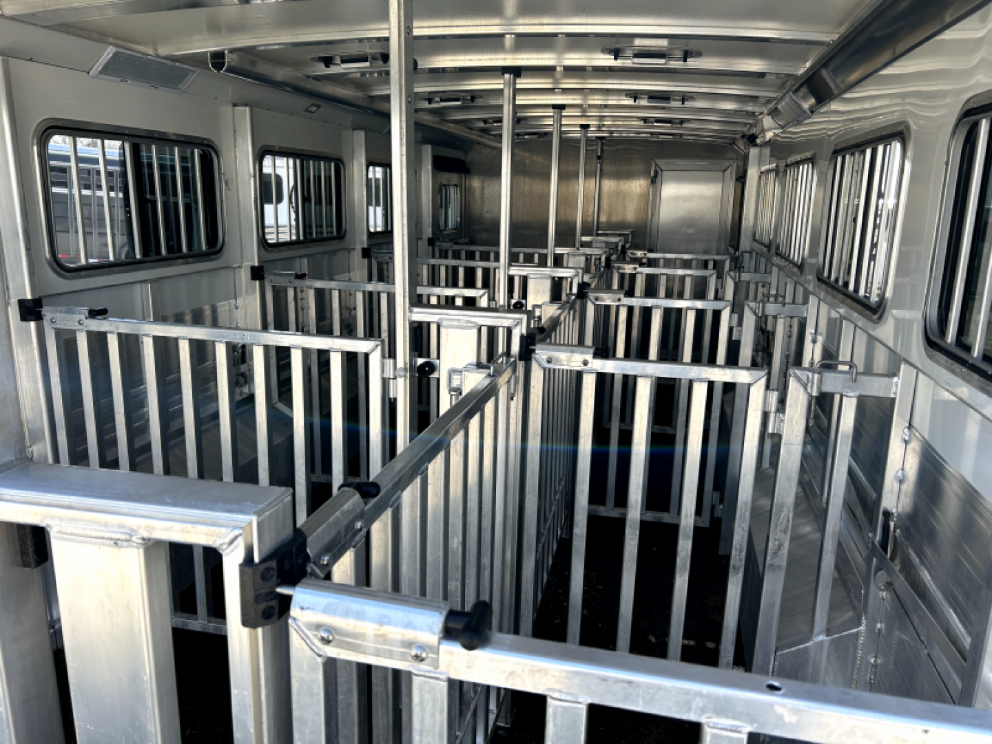 Used 2019 Cimarron Trailers 8x26 ShowStar 10 Pen Stock Trailer