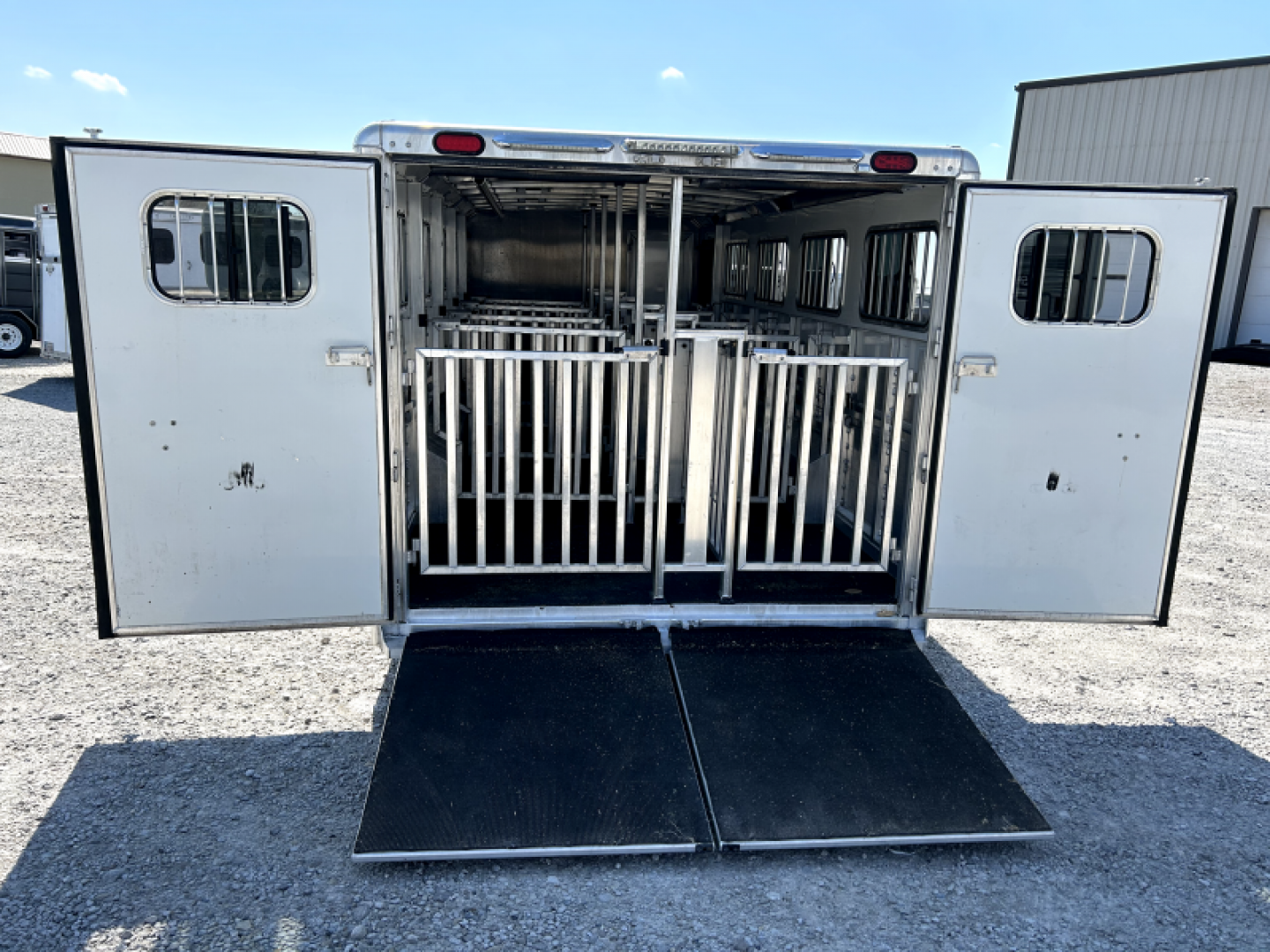 Used 2019 Cimarron Trailers 8x26 ShowStar 10 Pen Stock Trailer
