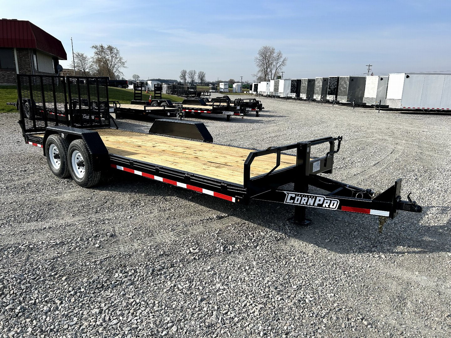 New 2024 CornPro Trailers UT20H 20' HD Equipment Trailer