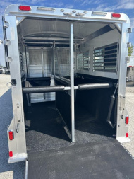 New 2024 4-Star Trailers 4 Horse Head to Head Horse Trailer