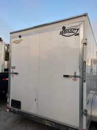 Used 2022 Impact Trailers 7X14 cargo Cargo / Enclosed Trailer