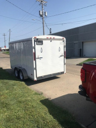 Used 2010 Middlebury Trailers MTT 7 X 14 TA 2 Cargo / Enclosed Trailer