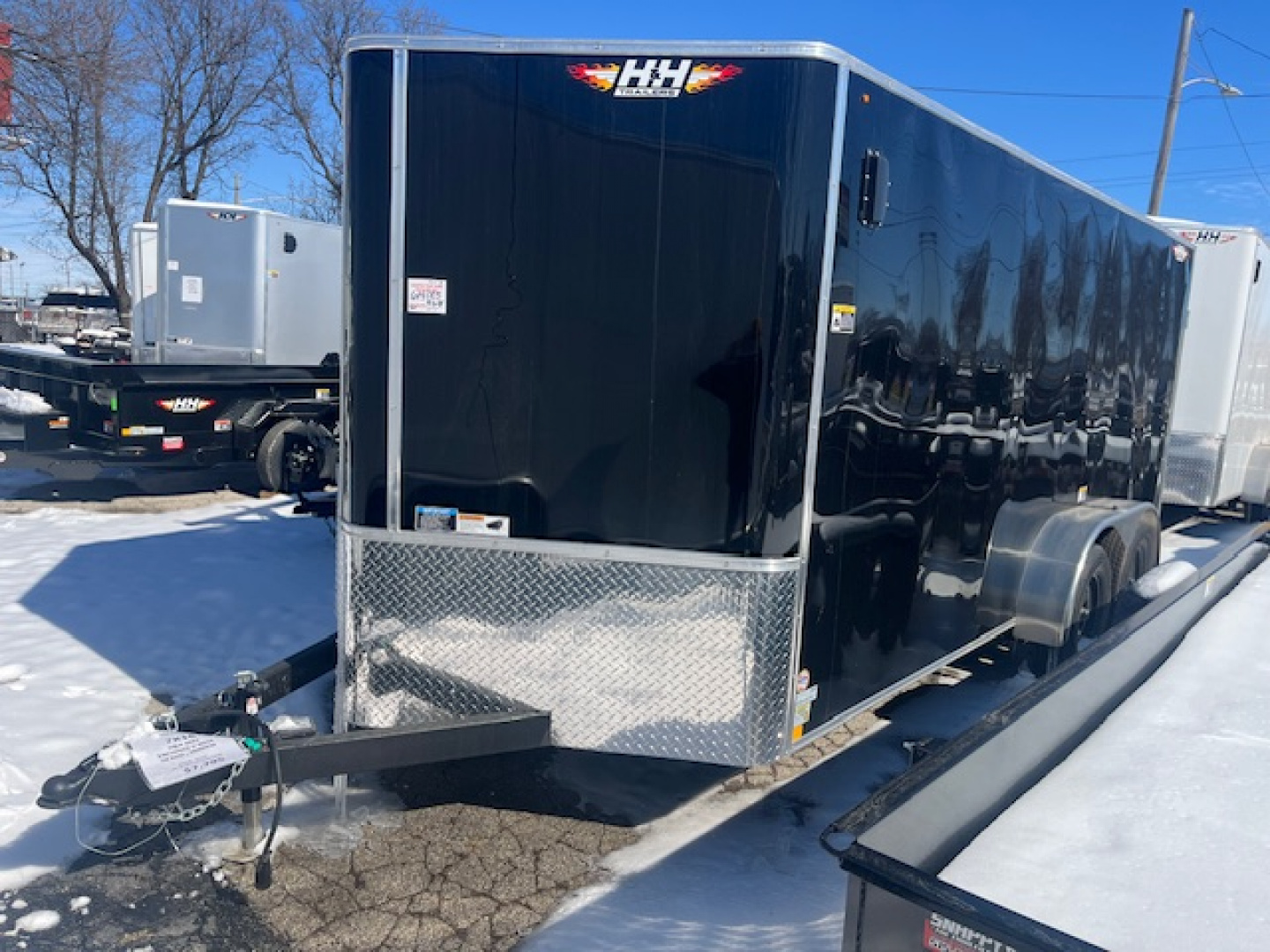 New 2025 H&H Trailers 7X16 H&H Cargo / Enclosed Trailer
