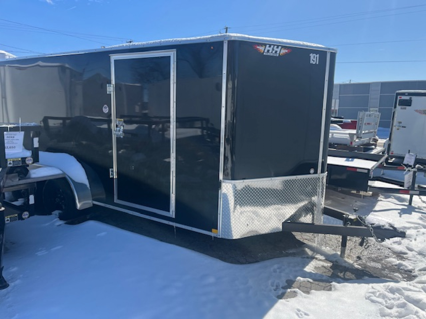 New 2025 H&H Trailers 7X16 H&H Cargo / Enclosed Trailer