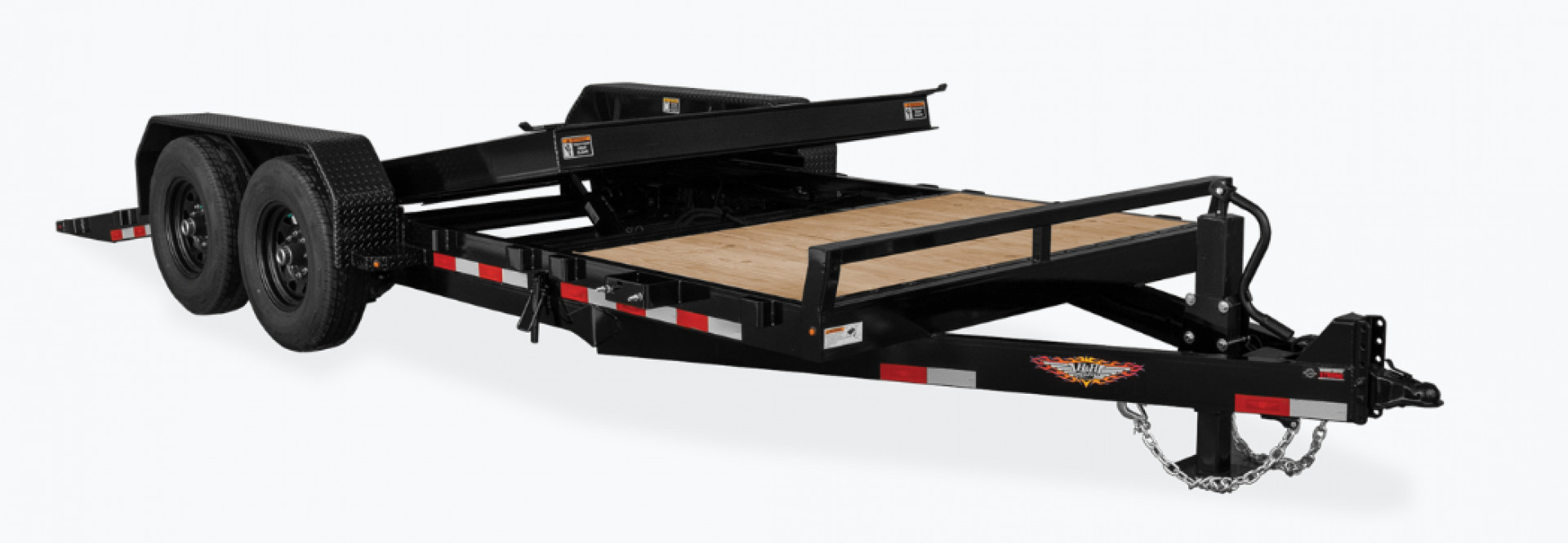 New 2024 H and H Trailer 82x16+4 Gravity Tilt Equipment Trailer  16K