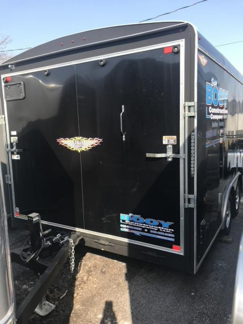 Used 2019 H and H Trailer H10118TRT-070 Cargo / Enclosed Trailer