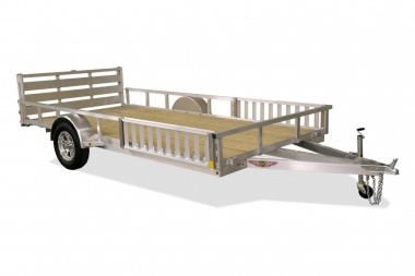 New 2023 H and H Trailer 82x14 Aluminum ATV Trailer  3K Idler
