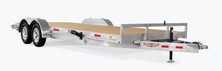 New 2023 H and H Trailer 82x18+2 Aluminum Car Hauler Trailer  10K