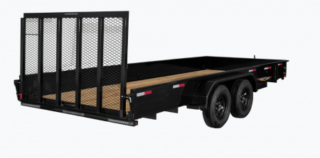 New 2023 H and H Trailer 82x14 Solid Side Utility Trailer  7K Tandem