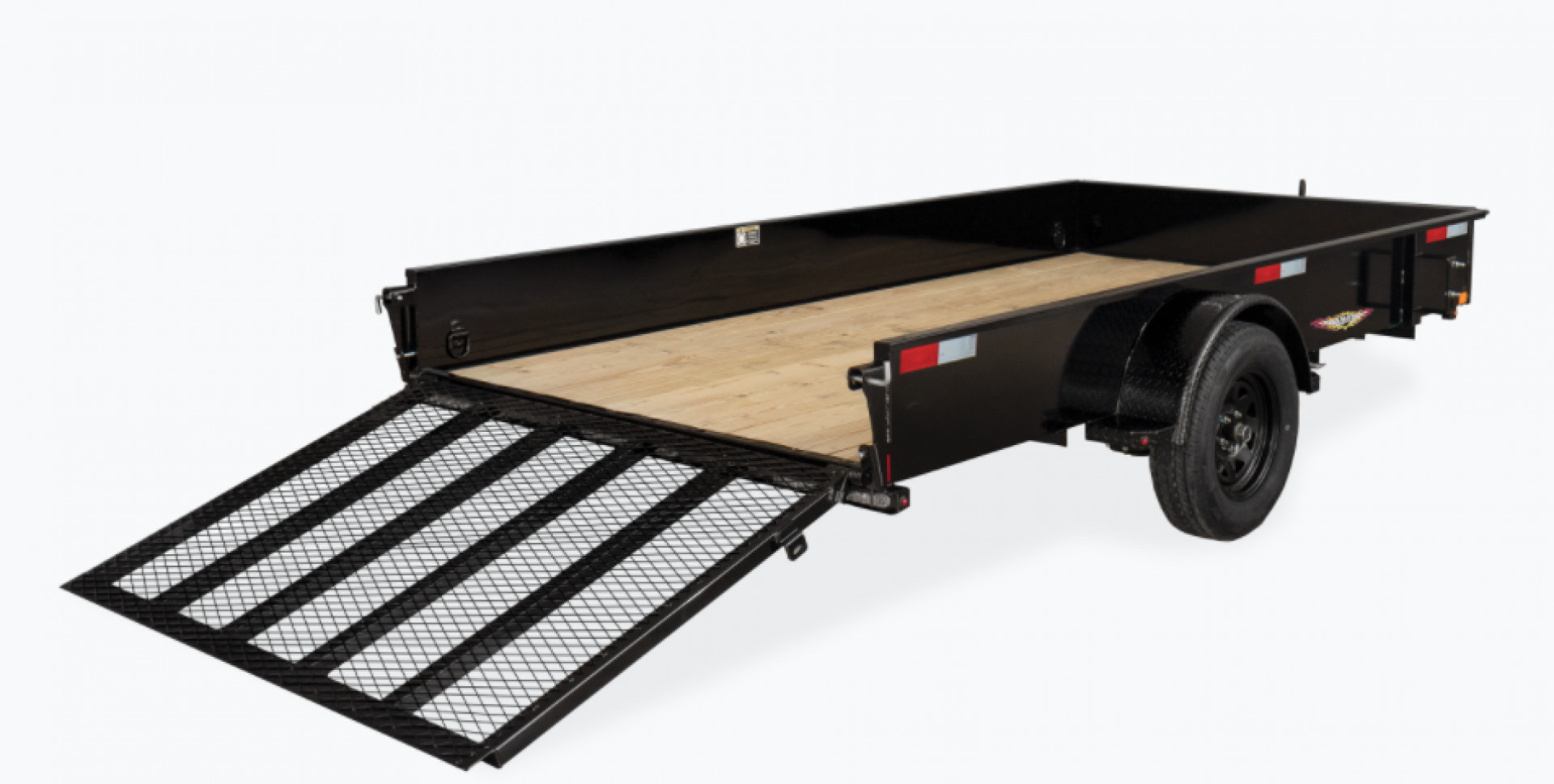 New 2021 H and H Trailer 66x12 Solid Side Utility Trailer  3K Idl