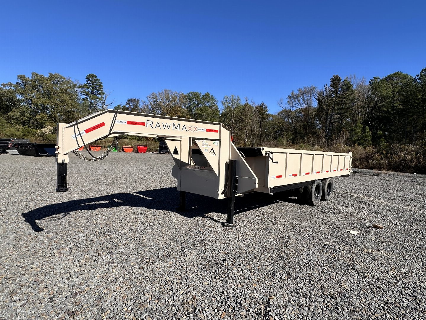 New 2024 RawMaxx Dump Trailer