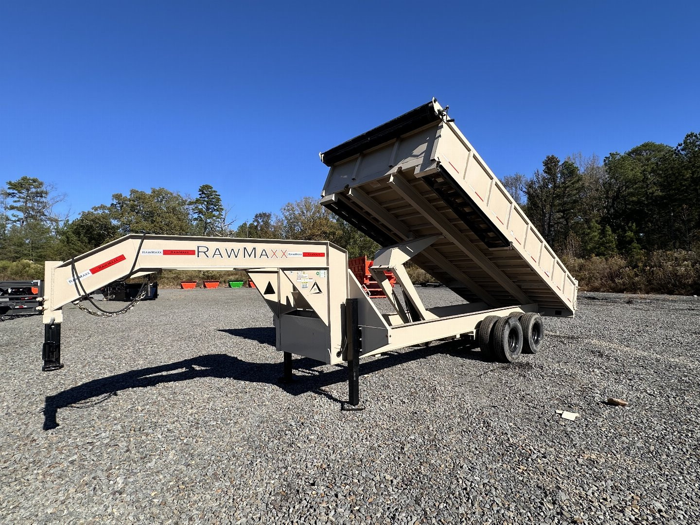 New 2024 RawMaxx Dump Trailer