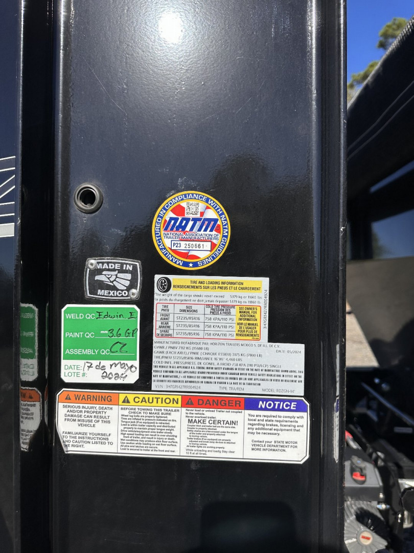 New 2024 Horizon Trailers RDZGN Roll Off