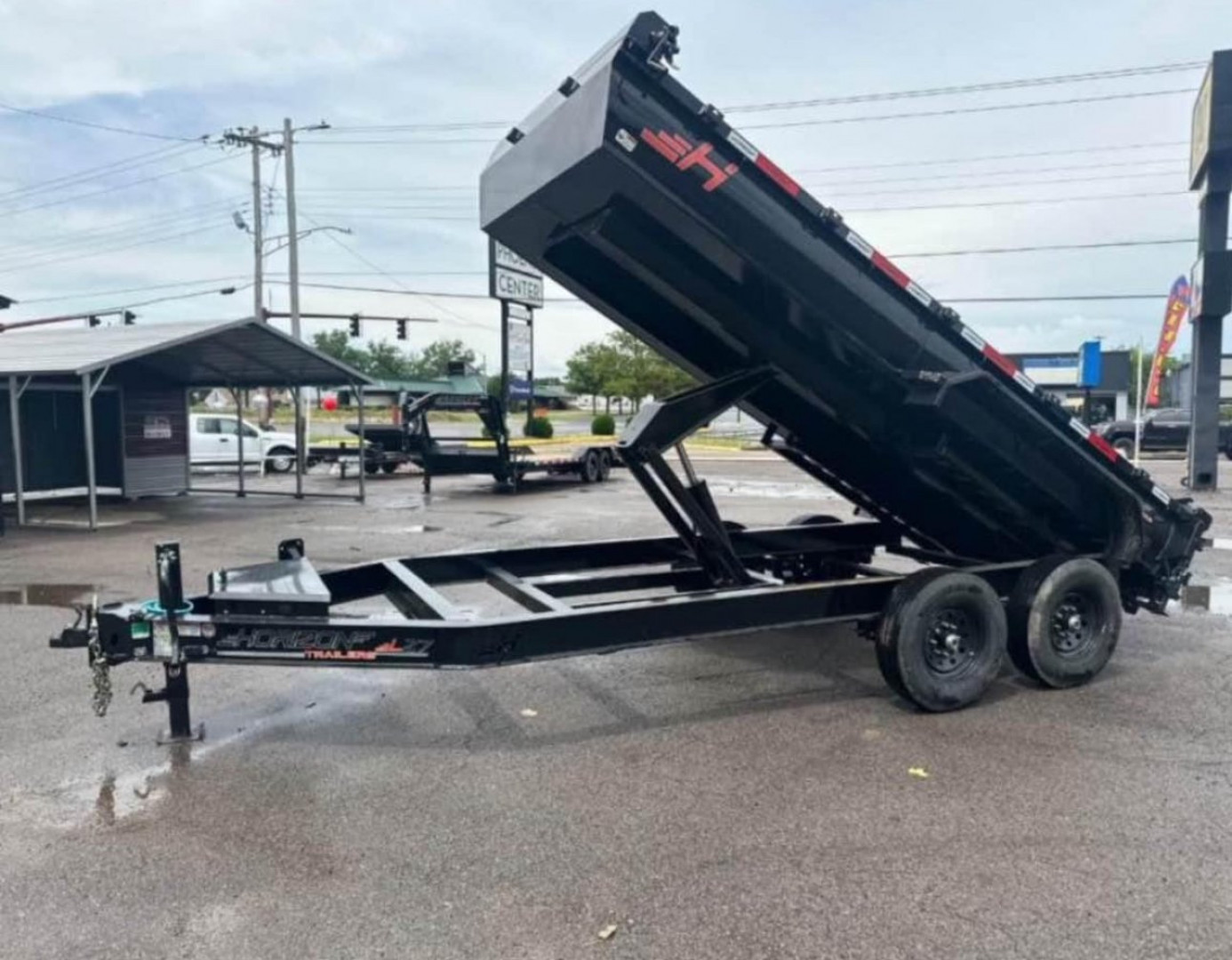 New 2024 Horizon Trailers LZ7 Dump Trailer